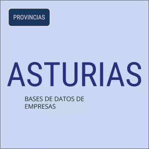 Base de datos de empresas en Asturias