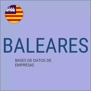 Base de datos de empresas en Baleares