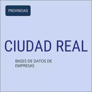 Base de datos de empresas en Ciudad Real