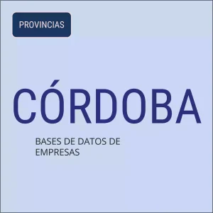 Base de datos de empresas en Córdoba