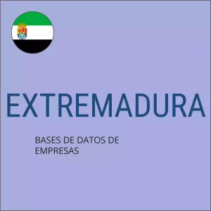 Base de datos de empresas en Extremadura