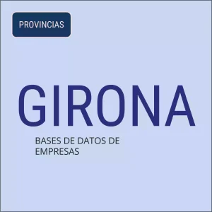 Base de datos de empresas en Girona