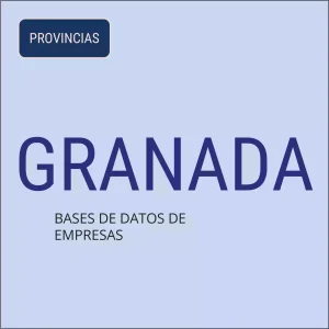 Base de datos de empresas en Granada