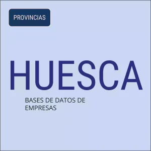 Base de datos de empresas en Huesca