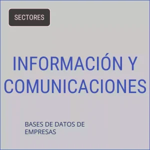 Base de datos de empresas de Información Y Comunicaciones