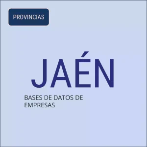 Base de datos de empresas en Jaén