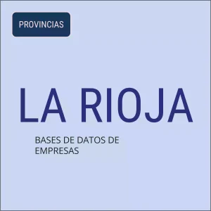 Base de datos de empresas en La Rioja