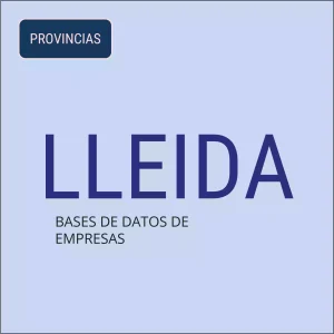 Base de datos de empresas en Lleida