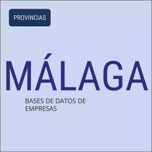 Base de datos de empresas en Málaga
