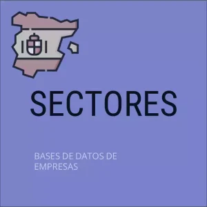 Base datos empresas Sectores de España