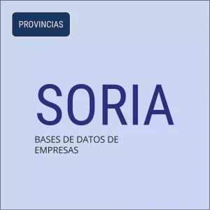 Base de datos de empresas en Soria