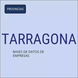 Base de datos de empresas en Tarragona