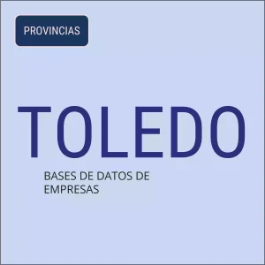 Base de datos de empresas en Toledo