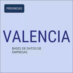 Base de datos de empresas en Valencia