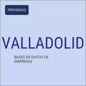 Base de datos de empresas en Valladolid