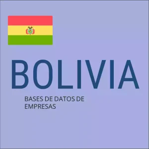 Base de datos de empresas en Bolivia