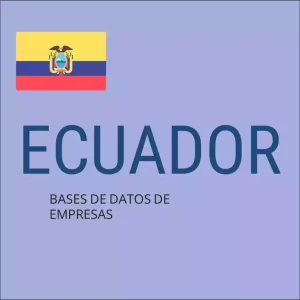 Base de datos de empresas en Ecuador