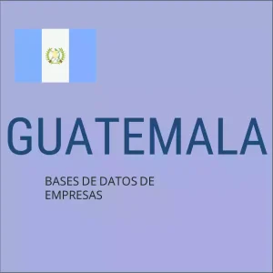 Base de datos de empresas en Guatemala